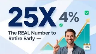 The Real Number You Need to Retire Early (The 4% Rule Explained)