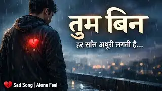 तुम बिन | Heart Touching Sad Song 💔 | Tum Bin Sad Hindi Song | Alone Feel