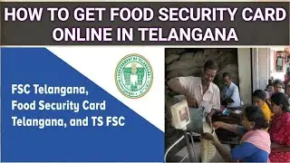 HOW TO DOWNLOAD TELANGANA FOOD SECURITY CARD  IN ONLINE / HOW TO CHECK FOOD CARD IN ONLINE !