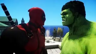 HULK VS DEADPOOL - EPIC BATTLE