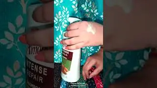Dabur intense repair shampoo ph test || #youtubeshorts #shortsvideo #phtest
