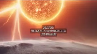 A young gas giant is being stripped away by its violent star. 
