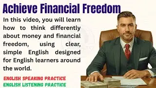 Financial Freedom Starts in Your Mind | Mindset English | Listening practice