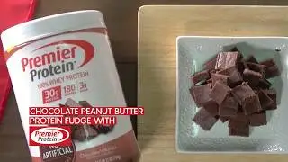 Chocolate Peanut Butter Protein Fudge with Premier Protein