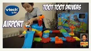 Unboxing and Playtime Vtech Toot Toot Drivers Airport Super Cool