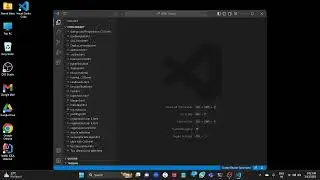 overview of creating a folder in VS code with NVDA/jaws
