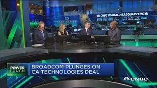 Акции Broadcom рухнули из-за сделки с CA Technologies