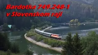 Bardotka 749.248-1 v okol&iacute; Dediniek (Leto 2020 v Slovenskom raji)