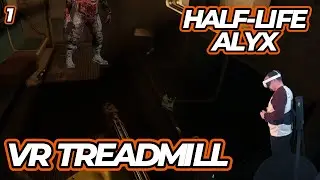 Half Life: Alyx - VR Treadmill Gameplay - Meta Quest 3 #vrgaming #vrtreadmill