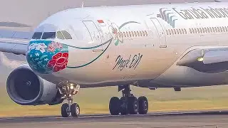 🇮🇩✈️[20 MINUTES] INCREDIBLE JAKARTA PLANE SPOTTING | Soekarno Hatta International Airport (CGK/WII)
