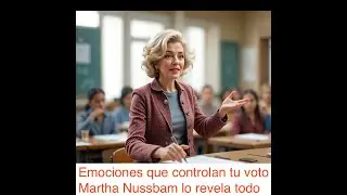 Martha Nussbaum y el Secreto de Cómo las Emociones Gobiernan la Política.