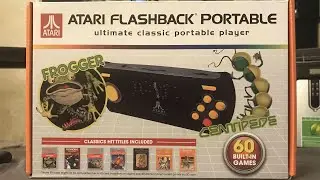 AtGames - Atari Flashback Portable - Ultimate Classic Portable Player - Unboxing (60 Built-In Games)