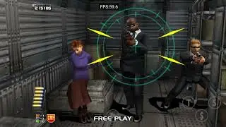Retroid Pocket 5 Confidential Mission Naomi Arcade Flycast gameplay Full playthrough 