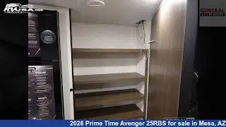 Wonderful 2026 Prime Time Avenger Travel Trailer RV For Sale in Mesa, AZ | RVUSA.com