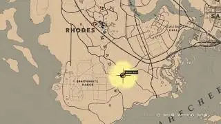 Civil War Battlefield Location 1 (Ubicaci&oacute;n 1) | Red Dead Online - Treasure Map