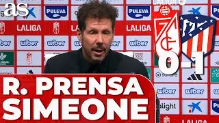 GRANADA 0 - ATL&Eacute;TICO 1 | Rueda de prensa SIMEONE