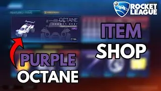 PAINTED OCTANE In Rocket League ITEM SHOP!