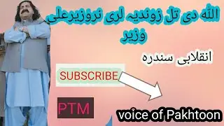 New Ali wazir song 2020/best ptm inqilabi tarana
