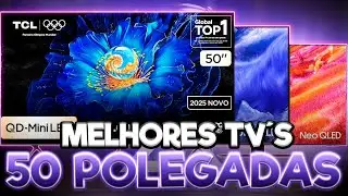 Top 7 Melhores TVs de 50 Polegadas em 2025