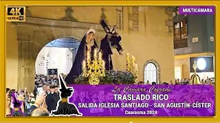 TRASLADO RICO MÁLAGA 2024. SALIDA SANTIAGO-CURVA SAN AGUSTÍN-CÍSTER. MULTICÁMARA 4K