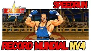 Real Bout Fatal Fury - Speedrun Franco Bash -  Recorde Mundial Lv4