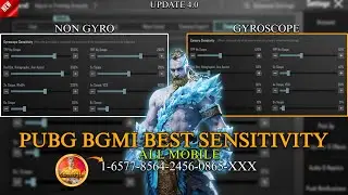 2025 Best Sensitivity Settings ✅ For All Devices And IOS Gyroscope And Non Gyro | PUBGM/BGMI