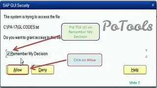 SMR Generation Tool using PA17 Tool