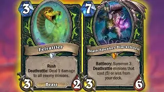 New Deathrattle Tempo Demon Hunter Is Super Good! Fast & Clean | Barrens Mini Set | Hearthstone