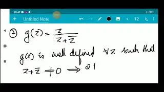 complex functions