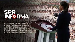 Ceremonia de Salutación de las Fuerzas Armadas y Guardia Nacional