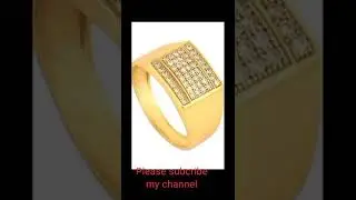 Latest Gold Ring Design 2021//24k Gold Ring For Men.