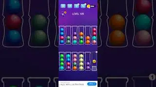 Ball Sort Level 128 Puzzle Color Sort Tatem Games Inc. All levels, #ballsortpuzzle