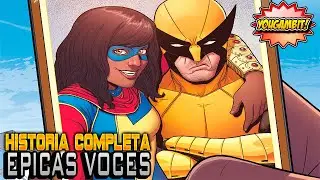 Videocomic: Kamala conoce a Wolverine 🙅⚡😾 Historia Completa con Voces ⚡ YouGambit