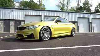 Diamond Cut Detail | Phoenix Yellow BMW M4 Ceramic Coat | 4K