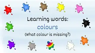 Englisch lernen: colours (Lernvideo f&uuml;r die Grundschule)