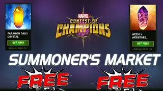 Kabam MCOC store has FREE ITEMS to claim! #mcochindi #deadpool #wolverine