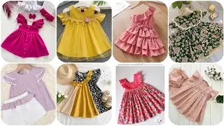New stylist baby frock design 2025#gorgeous baby frock design#summer baby frock design collection 