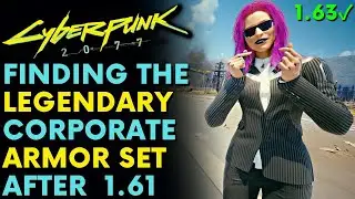 Cyberpunk 2077 - How To Get Legendary Corporate Armor Set | Patch 1.63 (Locations & Guide)