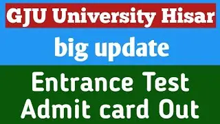 Gju university latest News Admission 2023