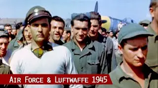 Luftwaffe vs. Airforce - Messerschmitt ME-262 vs. P-47 Thunderbolt and P-38 Lightning (1945)