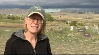 Preservation advocates demonstrate high-tech tools at historic cemetery near Helena