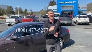 2016 Chevy Malibu LT for sale at Kightlinger Motors  in Coudersport PA