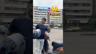 Porter vs Rapido This Shocking Truth About Delivery Boy ||😱 #joshivlogrj03