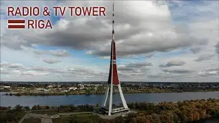 Radio and TV Tower in 🇱🇻 Riga, Latvia