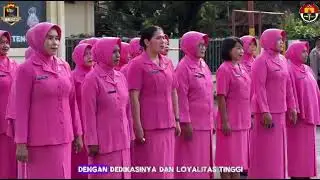 Upacara Korps Raport Kenaikan Pangkat Pengabdian | Polres Lombok Tengah