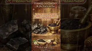 Ithmid (Antimony) &ndash; A Timeless Natural Treasure #islamicreminder #shortsviral #shortsfeed
