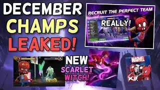 December Champions Leaked | Spider-Ham & New Scarlet Witch Next Month | Marvel Contest of Champions