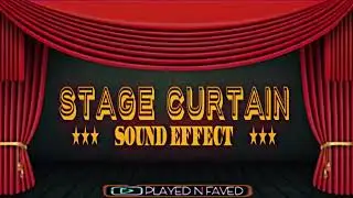 Stage Curtain Open Close Sound Effect