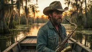 Blackwater Bayou 🐊🎷 | 70s Swamp Rock & Dirty Saxophone • 432Hz CCR Vibe