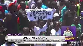 Limbe Ruto Kisumu | #RamogiTV